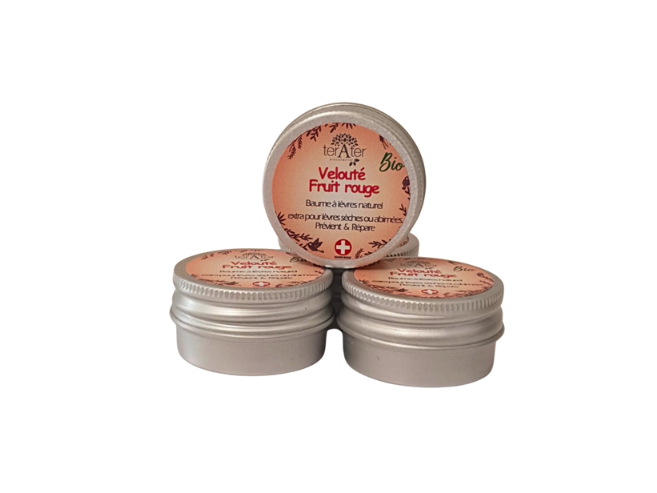BAUME A LEVRE BIO - VELLOUTÉ FRUITS ROUGES BIO